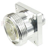 Fairview Microwave  SM4670 4 Hole Flange N Female to 7/16 DIN Female Adapter (6 Ghz)