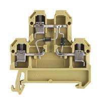 Weidmuller 0396760000 DIN Rail Terminal Blocks DK 4/35 2D GET.SCH. A1
