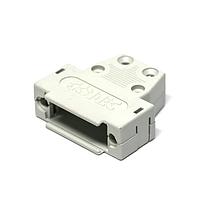 Amphenol CONEC 165X14169X Two Piece Backshell DSUB PLST HD9-50POS STR ENTRY W/JK SCRWS