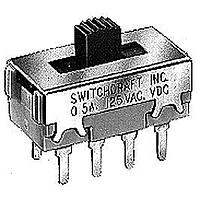 Switchcraft C56313L2X Slide Switches DPTT PCB TINI SLIDE