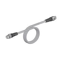 Omron Automation and Safety XS5W-T421-DM2-K Cat 5e Ethernet Connector & Cable w/M12-M12 2M