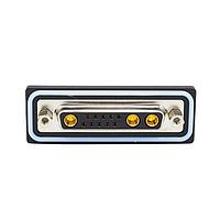 NorComp CDFV13W3213L451 Mixed Contact D-Sub Connectors 13W3 vert soldr F FL 4-40 boardlock 40Amp