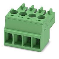 PHOENIX CONTACT 1840382 Plugs 4 Pos 3.5mm pitch Plug 28-16 AWG Screw