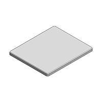 Masach Tech MS585-10C EMI/RFI Shield Cover, Two-Piece 59.1 x 50.3 x 3mm Two-piece Drawn-Seamless RF Shield/EMI Shield COVER (CRS)