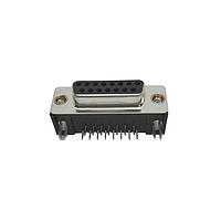 Adam Tech DC37-SL-24 Receptacle CONN D-SUB RCPT 37POS R/A SLDR