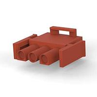 AMP Connectors - TE Connectivity 1-350766-1 Plug Housings 03P UMNL V0 PLUG HSG BROWN