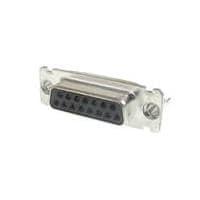 Amphenol Commercial Products L177DFAH15S0L2RM5 Receptacle DSUB A15S RA318 SUBMINIATURE