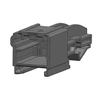 Molex 203700-0081 Housings Mini50 Unsealed Inline Hse Sgl Row 8 CKT Pol B withCPA Light Gray