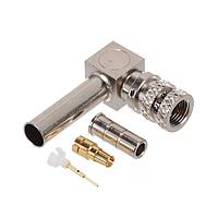 Trompeter / Cinch Connectivity Solutions PLR3455ACS-222 Connectors 1553 CBL PLG R/A FL CRMP THRD SKT CNT