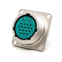 JAE Electronics SRCN2A21-18S Connectors 18POS SILVER SLDR RCPT FEMALE