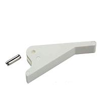 BIVAR CP-46 YW Card Ejectors PCB Card Ejector, 0.062 in. PCB Width, 1.5 in. Upturned Lever, Nylon, Yellow