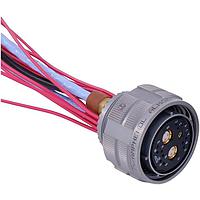 Amphenol Industrial ALM06FQ21-75S(LQ) Connectors Amphe-Lite Metal, St raight Plug, 21-75,