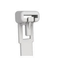 Essentra Components WIT-RT-1-M Releasable Cable Tie,Release,Nat,8 in Lg,30Lb