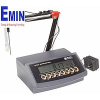 Hanna HI2216-02 pH/ORP/ISE/°C Benchtop Meter (–2.0 to 16.0 pH)