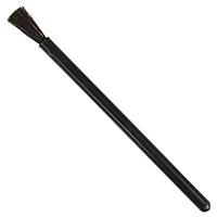 Menda 36098 Cleaning ESD BRUSH, CONDUCTIVE, ROUND HANDLE, BLACK, SOFT BRISTLES, 1/4 IN