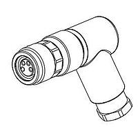 AMP Connectors - TE Connectivity 1-2120957-1 Right Angle 4PIN FML REC 90 ANG UNSH SRW 3.5-5MM DIA