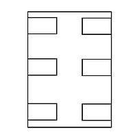 Microchip Technology DSC612PI2A-012Q Clock Generators, MEMS Based 2-Output MEMS Clock Gen, 24M, 25M, -40C-85C, 25ppm, 1.6x1.2mm