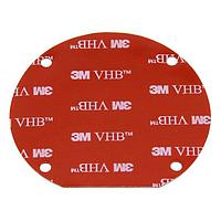 VISATON 4557 Accessory, Support Gluing pad for fitting the EX 60 R - 8ohm exciters on flat surfaces; PAD EX 60 R