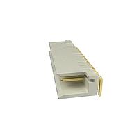 Amphenol FCI 95736-112LF Headers Clincher&trade; Flex Connectors, Right Angle Header, Single row, 12 Positions, 2.54mm (0.100in) Pitch