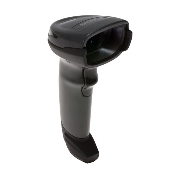 Handheld barcode reader used for scanning product and logistics labels