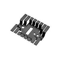 Aavid 506107B00000G Component Hat Section Heat Sink for TO-3, Low Profile, Horizontal, Black, 9.65mm Height