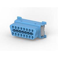 AMP Connectors - TE Connectivity 1418984-1 Receptacle Housing 16P MICRO TIMER HSG