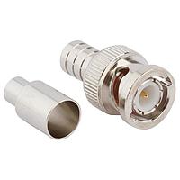 Amphenol RF 031-5560-RFX Connectors TWO PC CRIMP PLUG PLENUM59