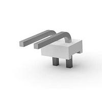 AMP Connectors - TE Connectivity 640385-2 Plug FLAT 2P RA HEADER Square post tin