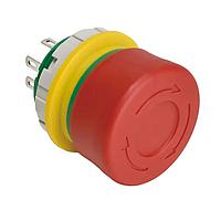 IDEC XW1E-BV3SG02TR Emergency Stop Switches 22mm SB  2NC Tab Red