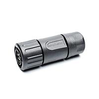 Amphenol SINE Systems RTS6BS12N8S03 Connectors PLUG STRAIGHT 8POS SOCKET CONTACT SZ 12
