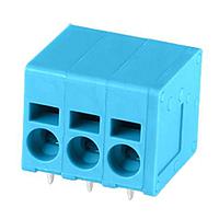 Same Sky (formerly CUI Devices) TBL-0021-500-16BE Fixed Terminal Blocks 16 Poles, Screwless, Horizontal, 5.0 Pitch, 24-12 (AWG), Terminal Block