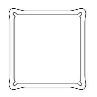 Grayhill 88M2019-1 Subpanel Keypad Panel Seal gasket subPanel 5x4