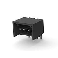 AMP Connectors - TE Connectivity 2-644488-4 Shrouded SHROUDED HEADER 4P Right Angle Post tin