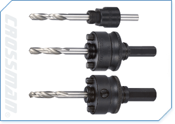 Hole saw cutters and drilling accessories for circular cutting applications