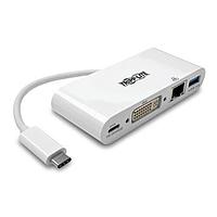 Tripp Lite U444-06N-DGU-C USB Cables / IEEE 1394 Cables USB-C-DVI AdapterUSB Ahub USB-C PDEthrnet