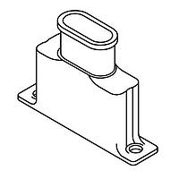 AirBorn MQ-234-015-000-4300 EMI/RFI Backshell EMI/RFI Backshell