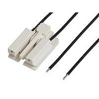 Molex 216331-1021 Discrete Wire Edge lock R-S 2ckt 100mm Sn