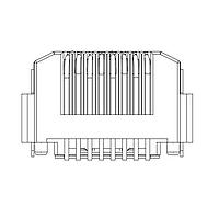 Pulse Electronics E6688-2C0222-L Modular CONN RJ45,DIP -MID-MOUNT, w/oLED NPB