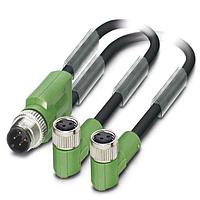 PHOENIX CONTACT 1671409 Sensor Cables / Actuator Cables SAC-3P-M12Y/ 2X3,0-PUR/M 8FR