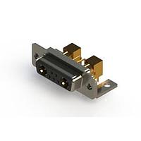 EDAC 630-7W2-640-5NC Mixed Contact D-Sub Connectors Right-angle Power Combo D-Sub Connector