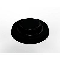 3M Electronic Specialty SJ-6115 BLACK Bumper TOP HAT BK .625X.187 40 PER PAD