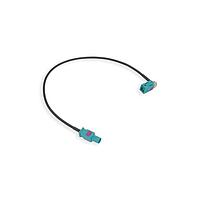 StereoLabs GMSL2 Fakra Right-Angle Extension M-F StereoLabs This GMSL2 Fakra Right-Angle Extension Cable (Male to Female) is designed for maximum performance while allowing you to fit your ZED X camera in tight spaces. Constructed with leading-edge termination equipment, the cable is precisely cut and strippe