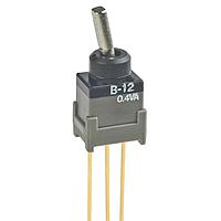 NKK Switches B12HW Toggle Switches PROCESS SEALED SUBMINIATURE ANTISTATIC TOGGLE