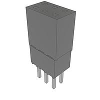 Samtec ESQ-103-23-L-D Sockets Elevated Socket Strip