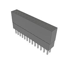Samtec ESQ-113-23-S-D Sockets Elevated Socket Strip