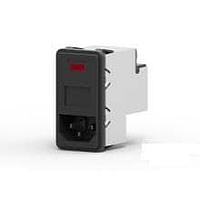 Corcom - TE Connectivity PS00XDHXB Inlets SNAP-IN 10AMP