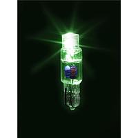 JKL Components LE-0504-01G Single Color Based LEDs Grn 525nm 12V Wedge Base LED Lamp