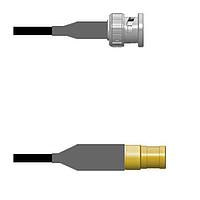 Amphenol Custom Cable Q-0L03X0008008i RF Cable Assemblies BNC-SP/SMB-SP RG58 8I