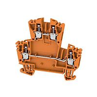Weidmuller 1067990000 DIN Rail Terminal Blocks WDK 2.5 ZQV OR