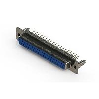 EDAC 628-M37-321-LN5 D-Sub Connectors - Standard Density Vertical Machined D-Sub Connector
